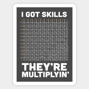 I've Got Skills - They're Multiplyin' Magnet